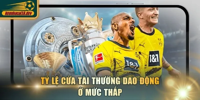 Tỷ lệ cửa Tài thường dao động ở mức thấp